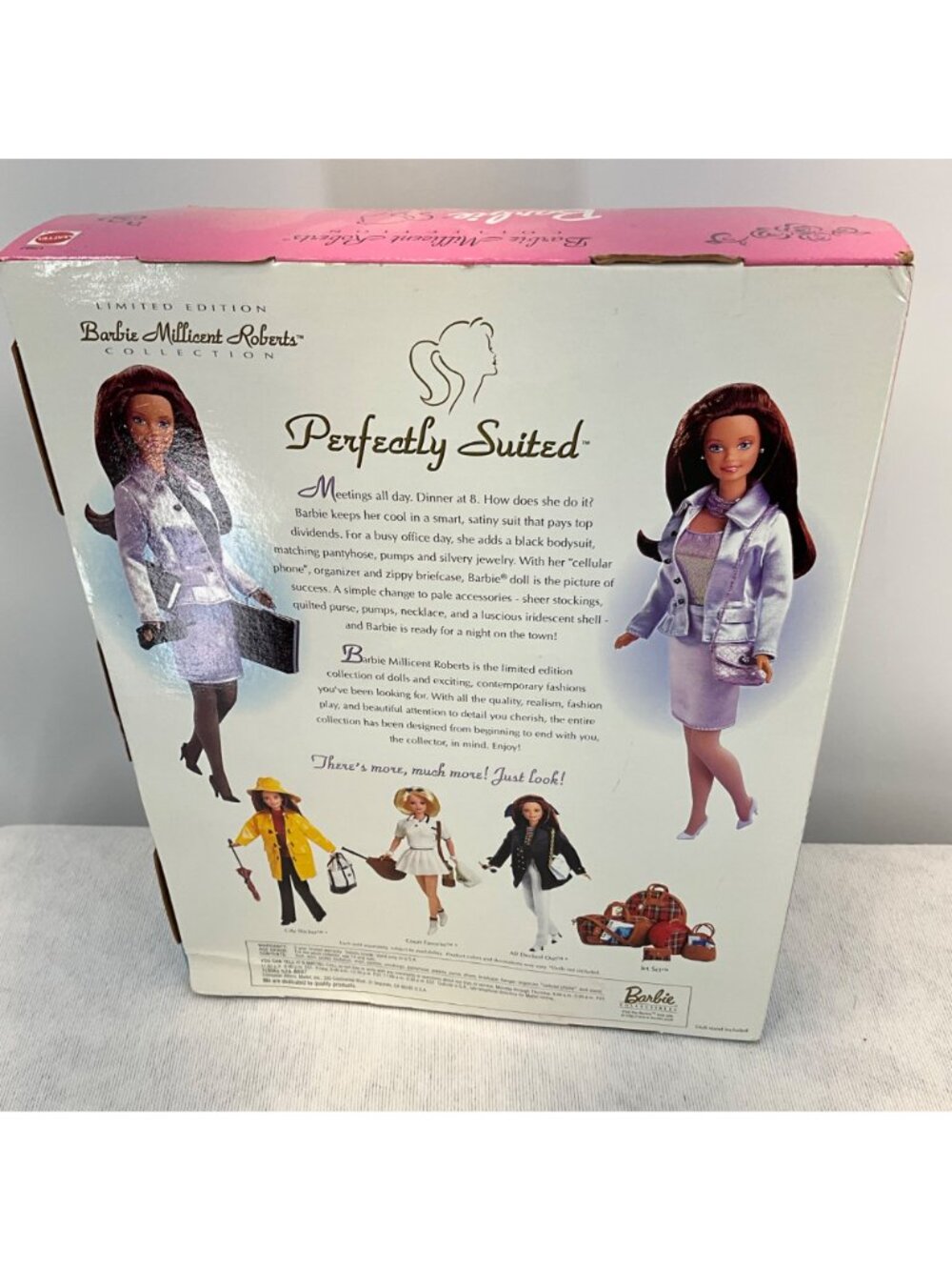 Barbie Millicent Roberts Limited Edition Perfectly Suited Doll Mattel 17567 - Picture 3 of 6